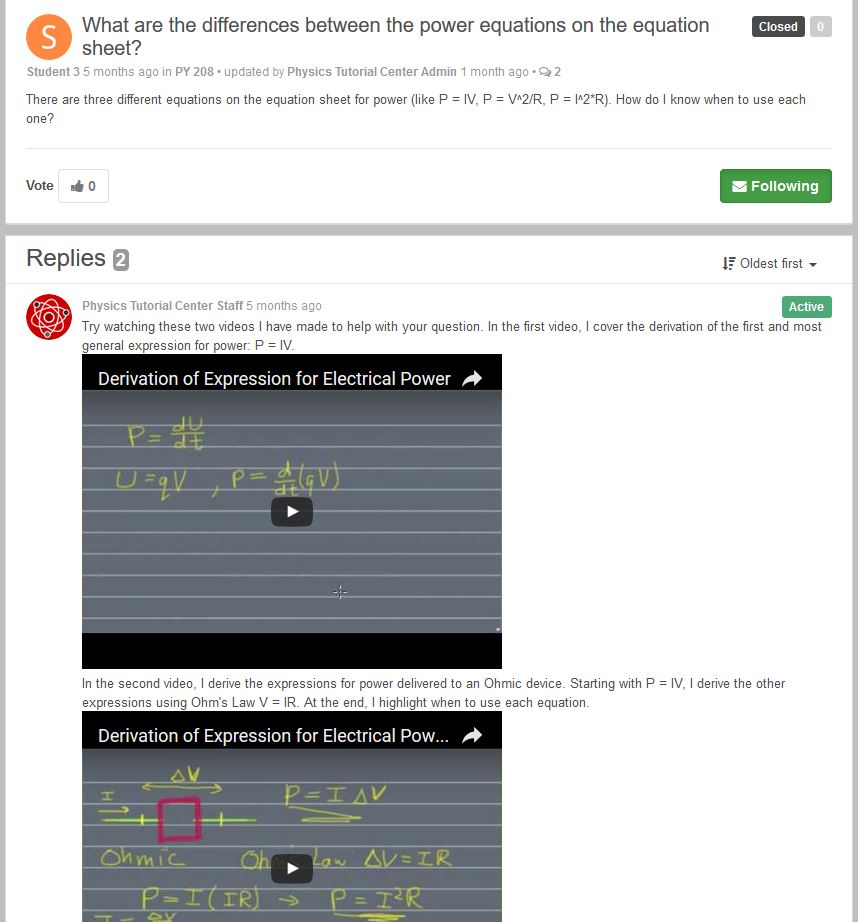 vPTC sample question